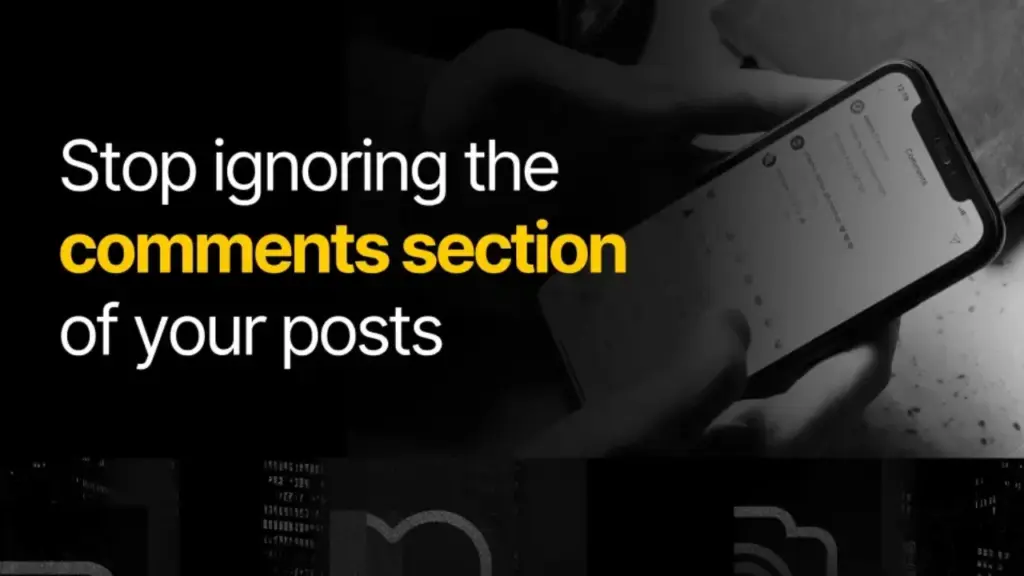 Stop ignoring the comments section of your posts